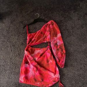 Dress one shoulder very comfy